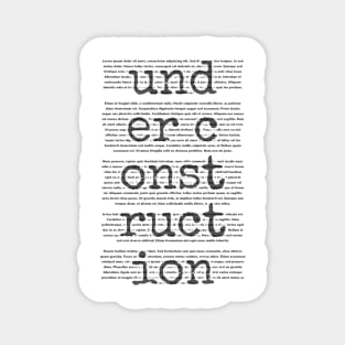 Under construction Magnet