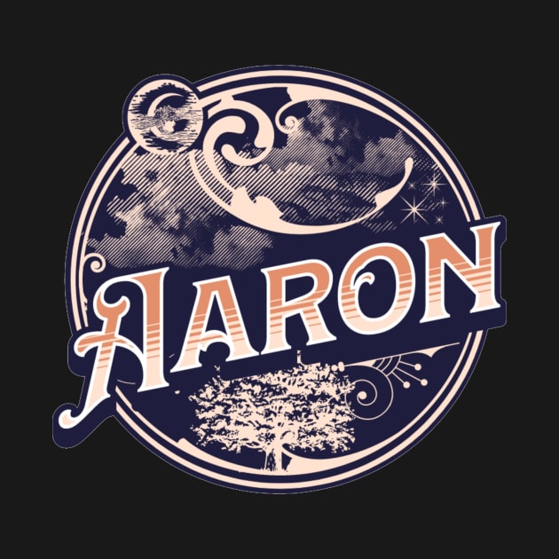 Aaron Name Tshirt by Renata's