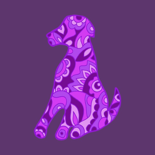 Purple Pooch by TimeTravellers