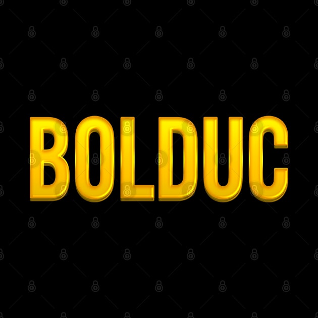 Bolduc Family Name by xesed