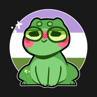 pride frog- Genderqueer Variant T-Shirt