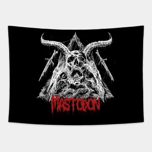 Horror Triangle Mastodon Tapestry