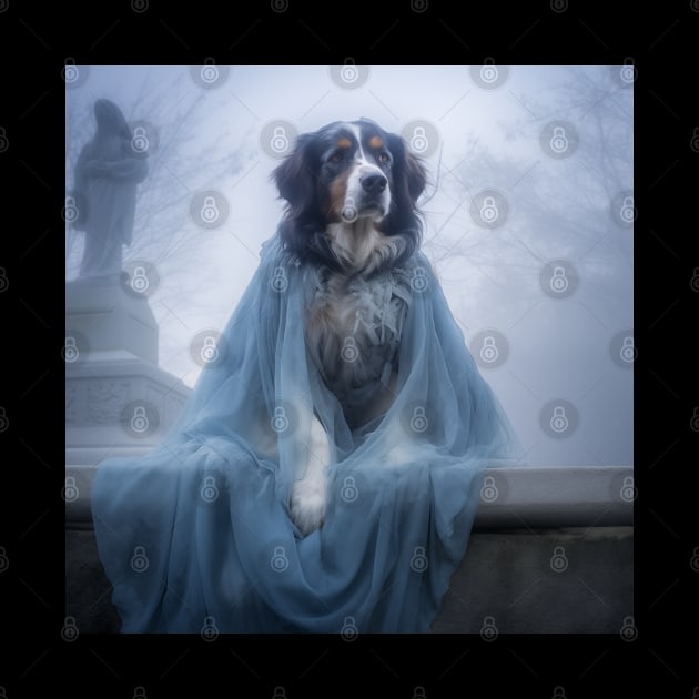 Goth Bernese by Enchanted Reverie