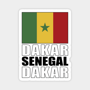 Flag of Senegal Magnet