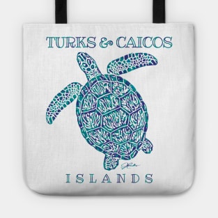 Turks & Caicos Islands Sea Turtle Tote