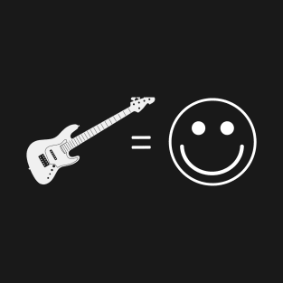 Fender Jazzbass is happiness T-Shirt