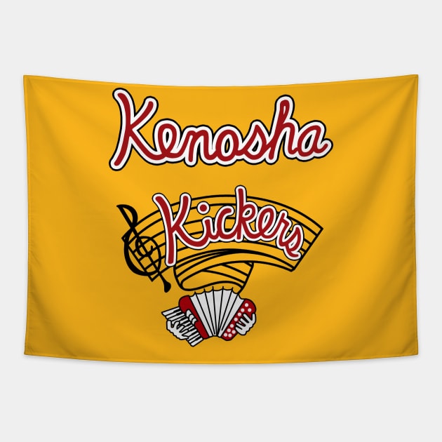 Kenosha Kickers - Front Only Tapestry by BigOrangeShirtShop