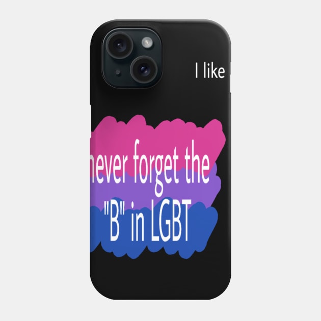 Bisexuality Phone Case by Exceptional store 