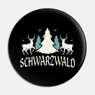 Black Forest Logo Swabia Home Pin