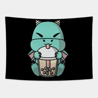 Boba Milk Tea Dragon Tapestry