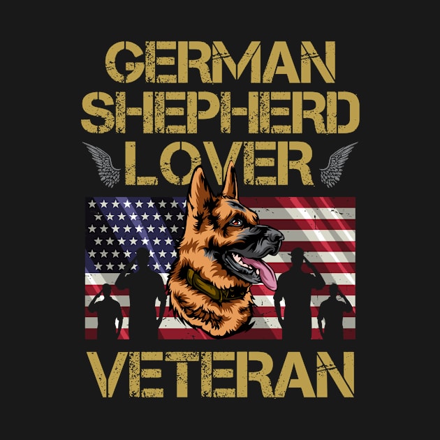 Veteran German Shepherd Lover by IPRINT
