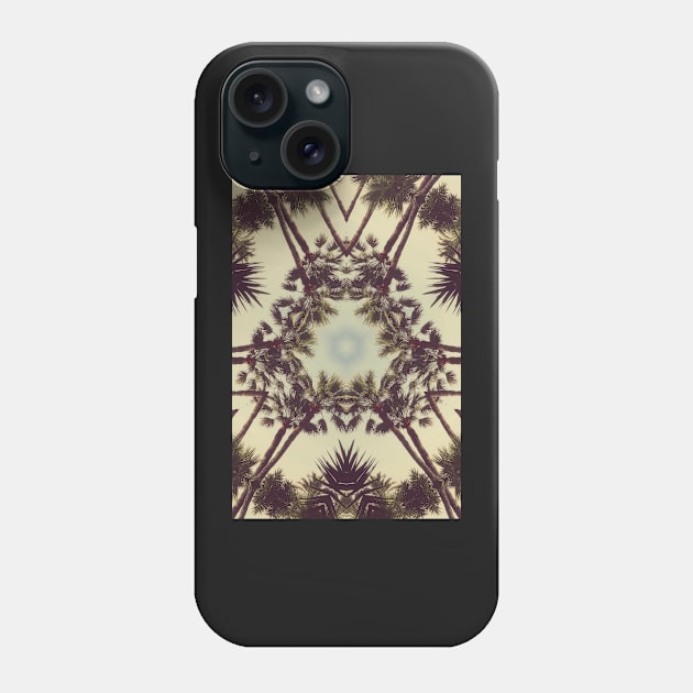 Pattern of palm trees Phone Case by Reinvention