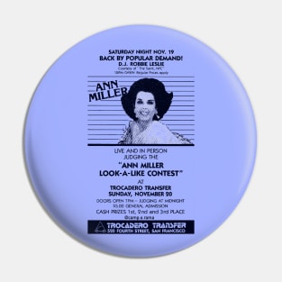 Ann Miller Pin