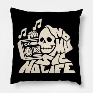 No Music No Life Pillow