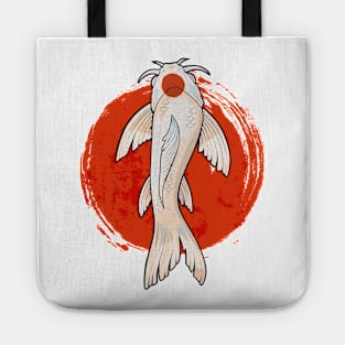 Koi Fish Art TANCHO KOHAKU Tote