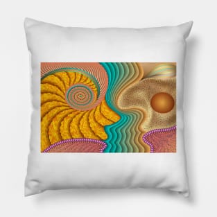 She Sells Seashells Pillow