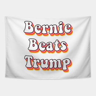 Bernie Beats Trump Sanders 2020 for 46th President of the US Gifts Tapestry