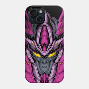 samurai robot helmet Phone Case