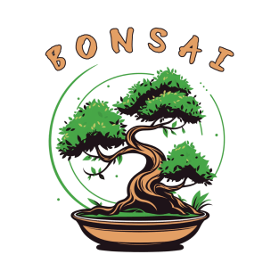 Bonsai Tree Art T-Shirt