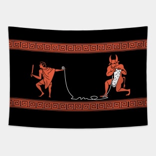 Crafty Minotaur Tapestry