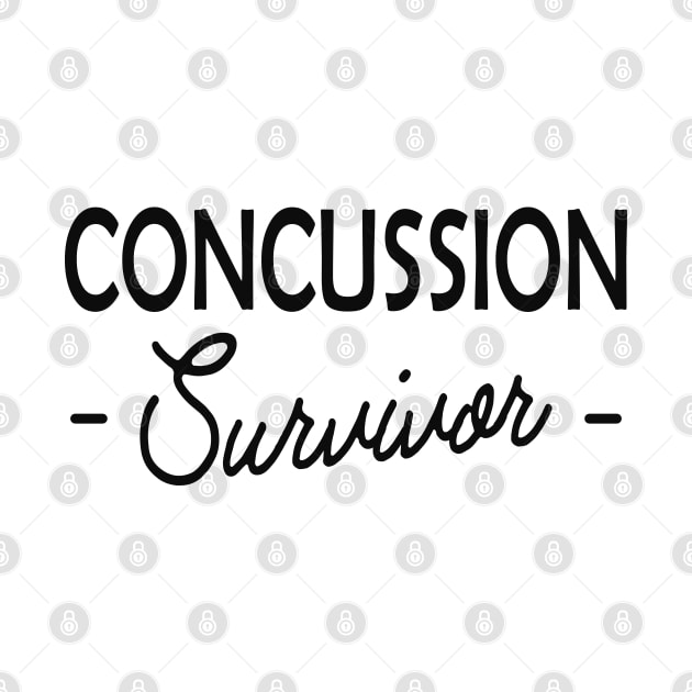 Concussion Survivor by KC Happy Shop