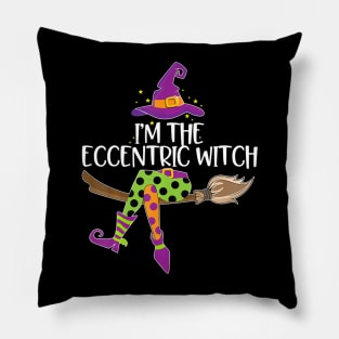 Im He Eccentric Witch  Halloween Matching Costume Pillow