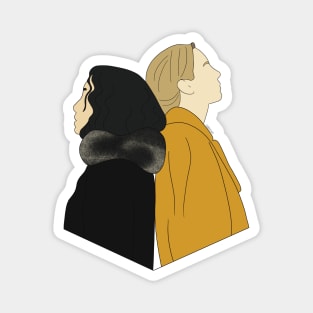 Eve and Villanelle Magnet