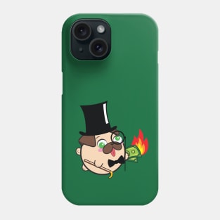 Doopy the Pug Puppy - Puttin' On The Ritz Phone Case