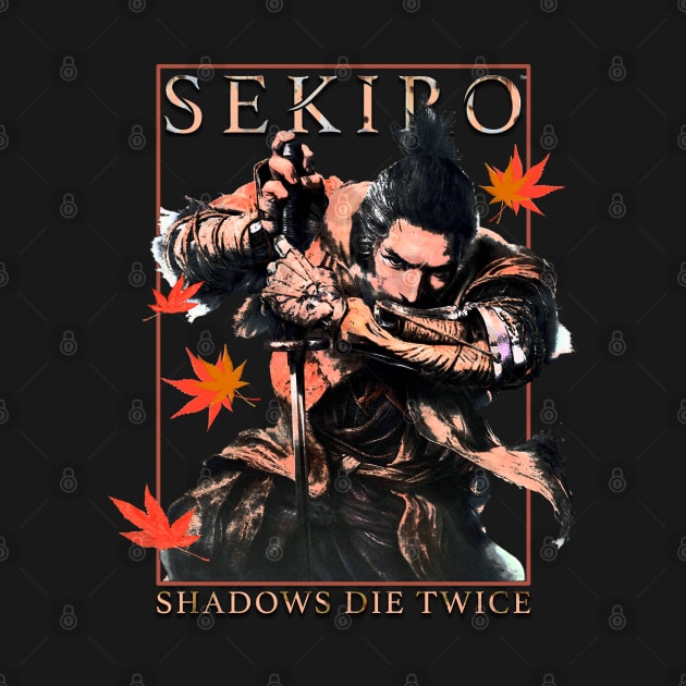 Sekiro Samurai Video Game Fan by IndieTeeshirt