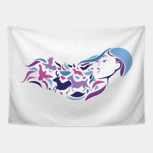 Colors of the Wind Tapestry