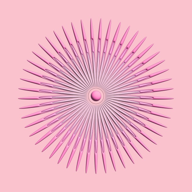 concentric pink by desingmari