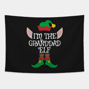 I'm The Granddad Christmas Elf Tapestry