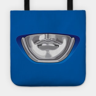 Blue Ranger Helmet Face Mask Tote