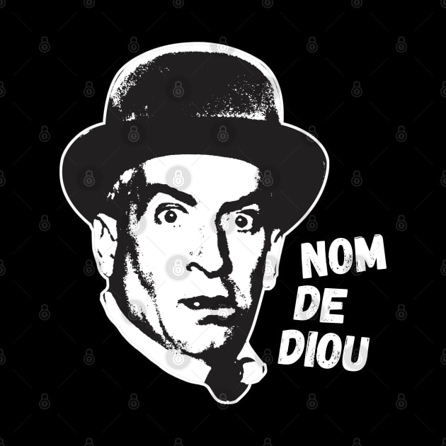 Louis de funès French actor by Mr Youpla