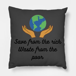 Hold the world Pillow