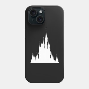 Magic Castle Silhouette Amethyst Purple #Pastel Phone Case