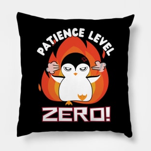patience level zero! Pillow