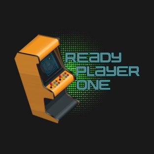 Ready Player One Retro Arcade Logo T-Shirt