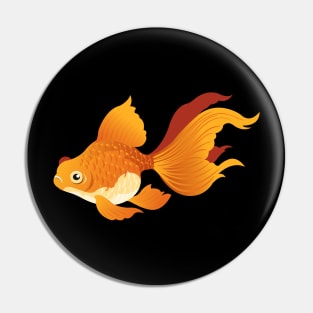 Gold fish Pin