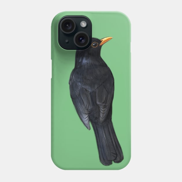 Blackbird Phone Case by GaiaSorrentino