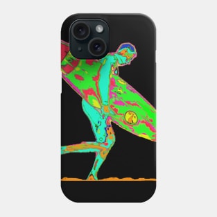 Surfer Color Man Phone Case