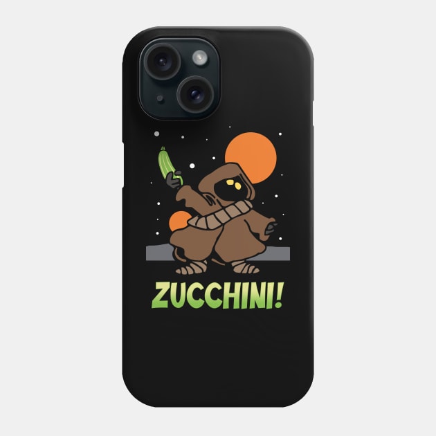 Zucchini Phone Case by TrulyMadlyGeekly