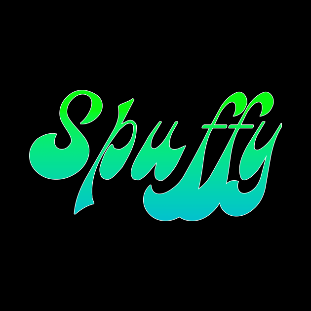 Neon Spuffy (white outline) by bengman