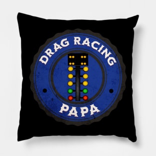 Drag Racing Papa Pillow