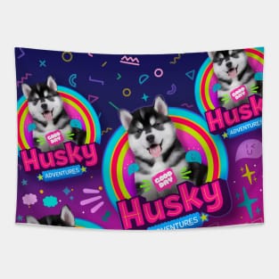 Husky dog Tapestry