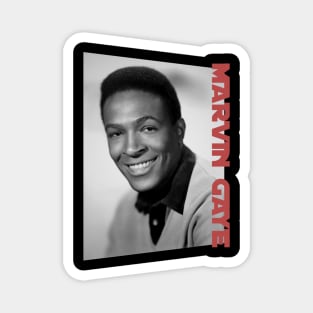 marvin gaye classic portrait Magnet