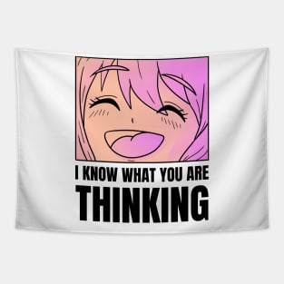 I Know What You Are Thinking Tapestry