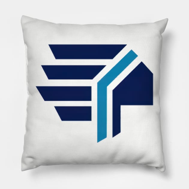 Syracuse Chiefs Pillow by Cutter Grind Transport