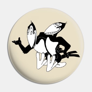 Heckle and Jeckle Pin