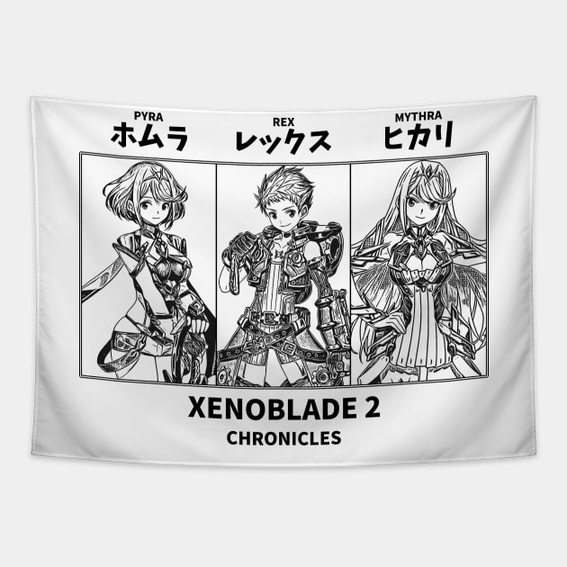 Xenoblade Chronicles 2 Tapestry by KMSbyZet